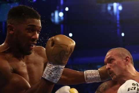 Anthony Joshua is set to face Usyk NEXT in June, predicts Hearn after Ukrainian is given permission ..