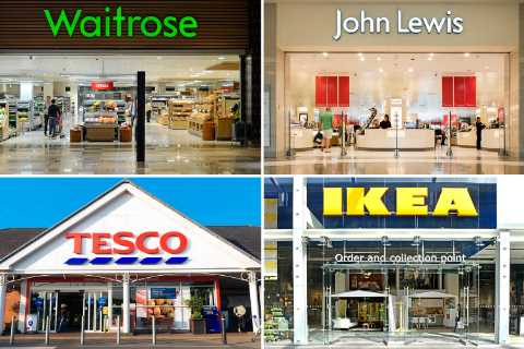 All the businesses whose opening times will change for Queen’s Jubilee bank holiday – including..