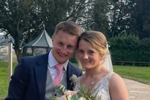 Hollie Doyle and Tom Marquand get married… with inflatable horse and jockey leading the celebrations