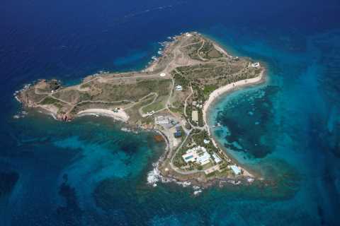 Epstein’s ‘paedo island’ where Prince Andrew ‘groped Virginia Giuffre’ goes on sale for cut-price..