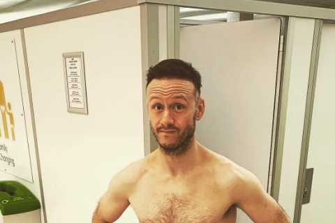 Strictly’s Kevin Clifton sends fans wild as he strips down to his Speedos for new ITV show The Games