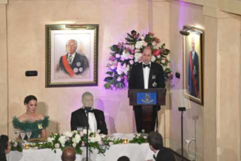 Prince William tells of ‘profound sorrow’ as he addresses ‘abhorrent’ slave trade during speech in..