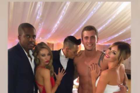 Chloe Sims snapped with her hands all over topless Dan Osborne in jaw-dropping Towie throwback