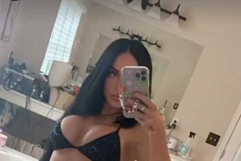 Jersey Shore’s Angelina Pivarnick shows off curves in bikini for rare UNFILTERED video after Chris..