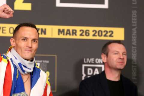 ‘That’s a scary thought’ – Josh Warrington will RETIRE if he loses Kiko Martinez rematch, claims..