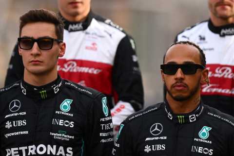 Lewis Hamilton ‘on equal playing field’ with George Russell and there will be NO team order by..