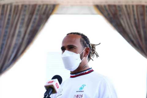 F1 marshal forced to QUIT Saudi Arabian GP over sick tweet ‘hoping’ Lewis Hamilton suffered..