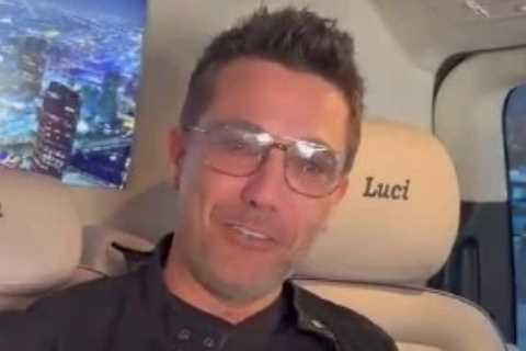 Inside This Morning chef Gino D’Acampo’s luxury family car with chauffeur, coffee machine, TV and..