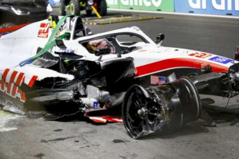 Mick Schumacher fit to drive just 24 hours after 170mph crash but fears of another crash behind..