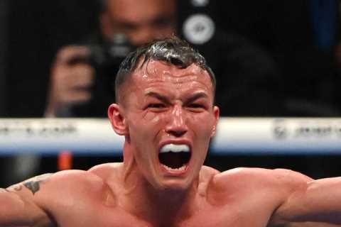 Josh Warrington heads straight to hospital after stunning world title win with suspected broken..
