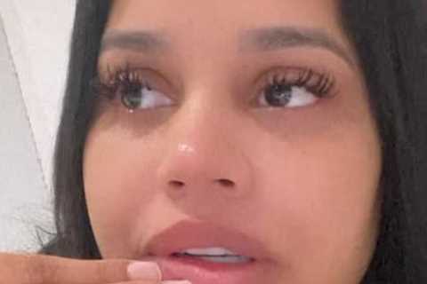 Reality star Lateysha Grace rushes premature baby back to hospital as she struggles to breathe
