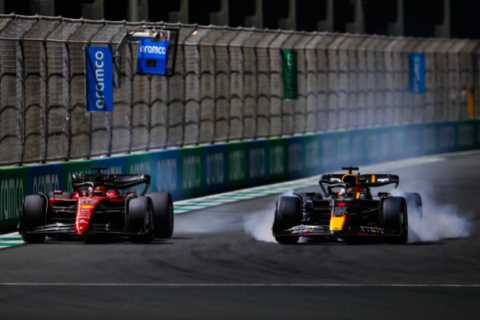 Max Verstappen admits to playing ‘smart tricks’ to pip rival Charles Leclerc in Formula One..
