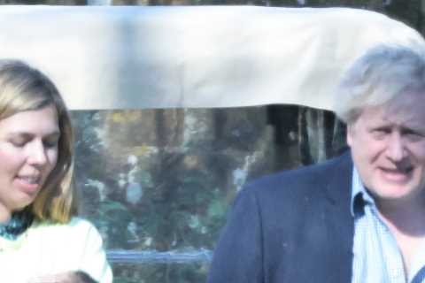 Boris Johnson and wife Carrie celebrate Mother’s Day at country retreat with baby Romy