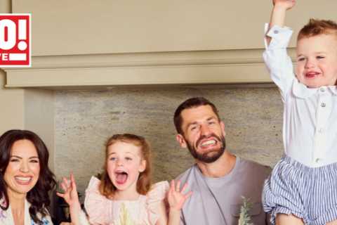 Kelvin Fletcher and wife Liz reveal gender of their twins ahead of giving birth saying ‘we feel so..
