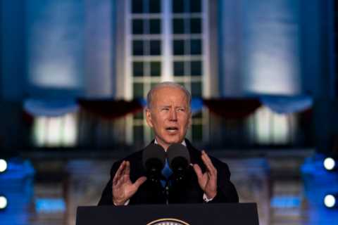 ‘I Make No Apologies’: Biden Says His Putin Comments Were an Expression of Moral Outrage