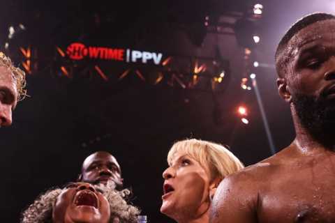 UFC star Colby Covington claims Tyron Woodley’s MUM’S reaction after Jake Paul knockout proves..