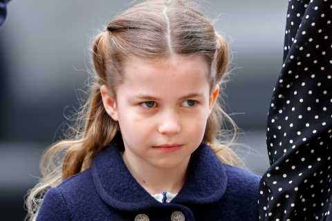 Royal fans in hysterics over sweet Princess Charlotte moment at Philip’s memorial