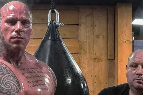 Iranian Hulk accused of ‘photoshopping his pictures’ by upcoming opponent ‘World’s Scariest Man’..