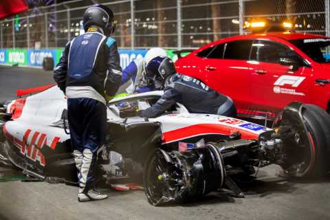 Mick Schumacher’s shattered F1 car will cost $1MILLION to fix after horror Saudi Arabia crash,..