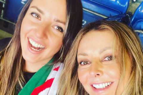 Carol Vorderman shares pictures with rarely seen daughter as she celebrates her moving home to Wales