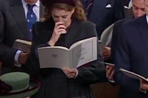 Princess Beatrice appears to well up as Royal Family pay emotional tribute to her beloved..