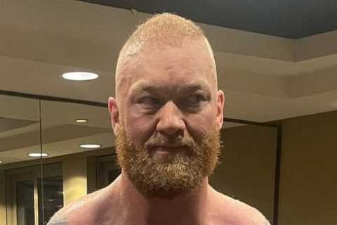 ‘I’m down for it’ – Hafthor Bjornsson ready to show 6ft 9in Tyson Fury ‘real power’ but jokes ‘I..