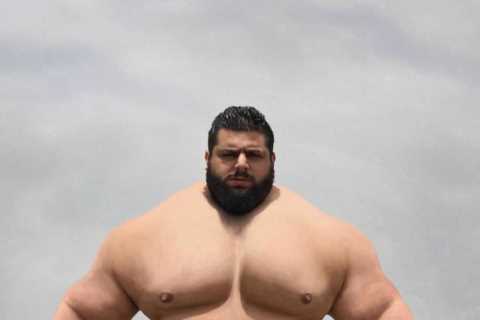 Iranian Hulk Sajad Gharibi reveals he turned down massive £180,000k-a-year bodyguard job before..