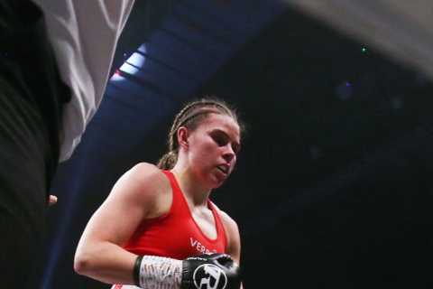 Savannah Marshall punches her way to undisputed title fight sending a brutal message to ringside..