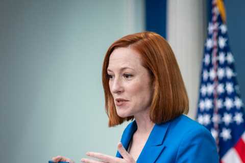 Jen Psaki is said to be in talks to join MSNBC.