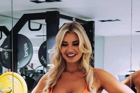 Christine McGuinness puts on a brave face as she suffers leg injury filming ITV’s The Games