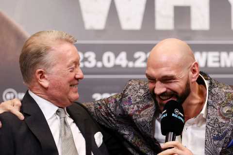 Tyson Fury vs Dillian Whyte ring walk time CONFIRMED: Timings for huge Wembley showdown