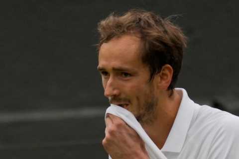 Wimbledon ‘ready to ban’ world No2 Daniil Medvedev over fears win at SW19 could boost Vladimir..