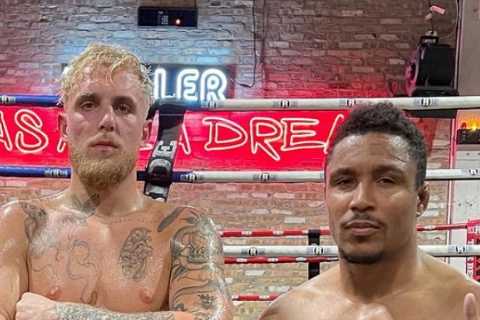 Jake Paul’s sparring partner Anthony Taylor says he’s in talks to fight Roy Jones Jr, 53, on..