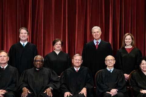 Confirmed but on the sidelines: Judge Jackson is now a justice in waiting.