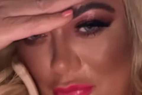 Gemma Collins begs for help as she’s stranded on the motorway at 4.30am after disaster strikes