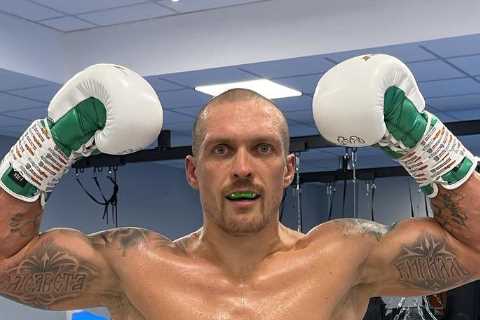 Oleksandr Usyk confirms he has started Anthony Joshua training camp ahead of June rematch after..