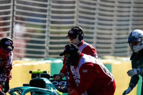 Sebastian Vettel under investigation for taking F1 official’s scooter and completing Australian GP..