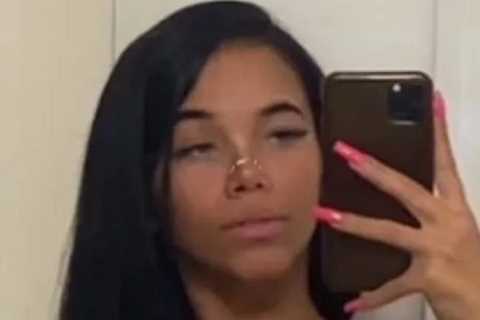 Tristan Thompson’s ex-‘mistress’ Sydney Chase shows off new boob job &amp; almost slips out of tiny ..