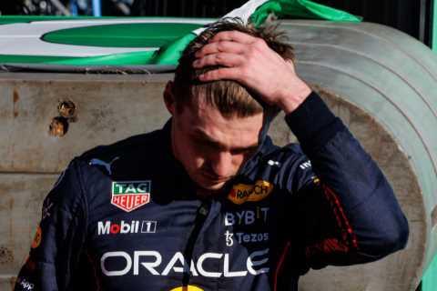 Verstappen ‘doesn’t want to think about Championship’ and says he’s ‘already miles behind’ after..