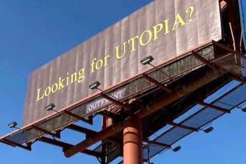Kylie Jenner’s baby daddy Travis Scott ripped as he teases music comeback with Utopia billboard..