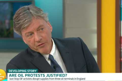 Richard Madeley leaves eco warrior close to tears during tense GMB debate as he asks ‘where she..