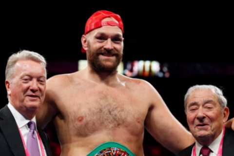 Tyson Fury ‘didn’t fancy’ fighting Anthony Joshua, says Barry Hearn who claims egos got in way of..