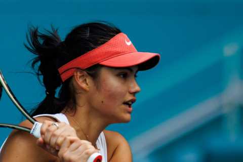 Emma Raducanu admits she has no TOENAILS due to intense training sessions as she prepares for pro..
