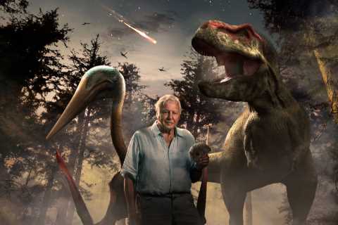 Sir David Attenborough’s BBC1 dinosaur show presents softer ‘woke’ version of the T-Rex