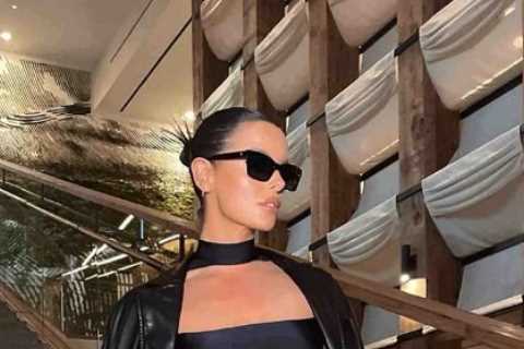 Maura Higgins looks incredible as she poses in very daring cut out outfit