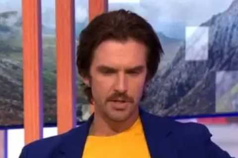 Downton Abbey actor Dan Stevens looks unrecognisable during shock appearance on The One Show