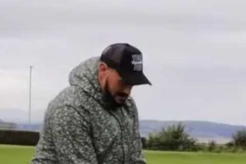 Tyson Fury claims playing lots of GOLF has improved his punching power as he vows to leave Dillian..