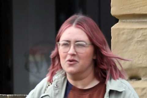 Gogglebox star Ellie Warner looks downcast as she’s spotted for the first time since her..