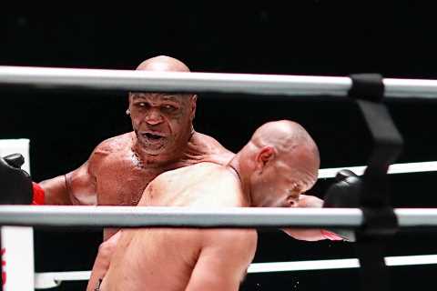 Mike Tyson says psychedelic drug convinced him to fight again after 15 years but admits comeback..