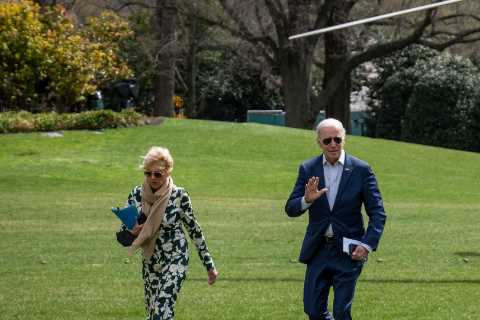 Biden’s Tax Forms Show He and the First Lady Earned $610,702 in 2021